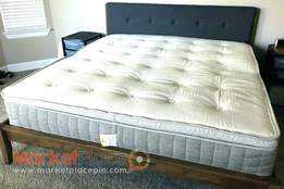 king size bed and mattress