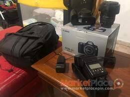 Canon 5D Mark III with accessories