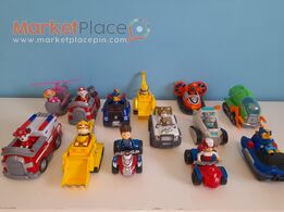 PAW patrol figures and vehicles