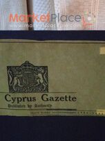 40 εφημερίδες  κηροκολλες Cyprus Gazette trademarks advertising.