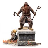 Gimli Deluxe Bds Art Scale 1/10 - Lord Of The Rings Statue