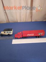 Two collectable diecast model.