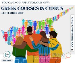 Learn Greek in Cyprus as a foreign language, September 2022