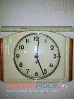 Κεραμικό γερμανικό μηχανικό ρολόι τοίχου.
