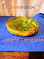Collectable Mdina glass bowl.