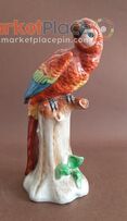 Porcelain figurine parrot sitzendorf germany 1918