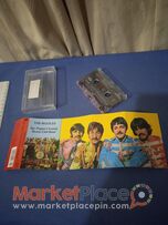 5 original tape cassette of Beatles in mint condition.