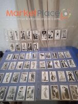 Complete set of 54 collectable real photo's card's.