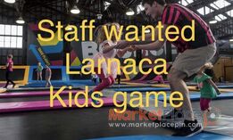 Staff wanted for playground in larnaca