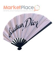 Christian dior folding hand fan