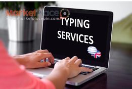 Typing services: in English and in Greek language.