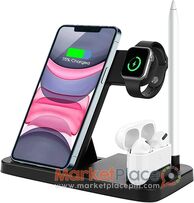 Wireless Travel Charger 4-in-1 fast charging 15w