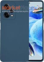 Redmi Note 12 5G Back Silicone Case Navy Blue