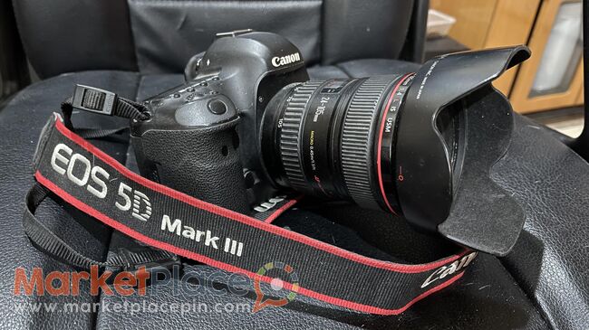 Canon 5D Mark III with box and 24-105 lens - Monagri, Limassol