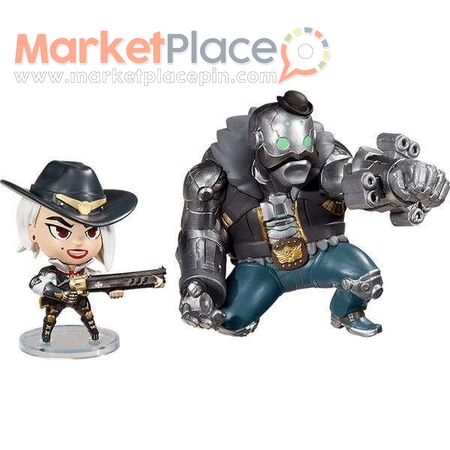 Cute But Deadly Overwatch Ashe and Bob Action Figure 2-pack Figures - Kokkinotrimithia, Nicosia