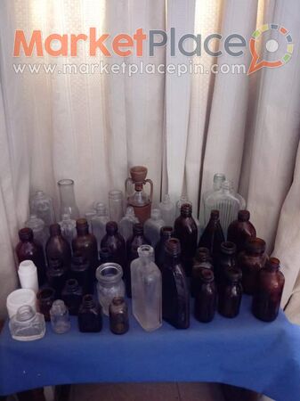 Συλλογή από 46 παλαιά μπουκάλια συν 20 διπλά τιμή για όλα. - Mesa Geitonia, Limassol
