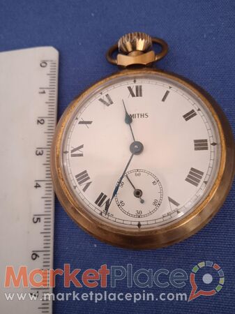 Παλαιό Αγγλικό μηχανικό ρολόι τσέπης. Smith's. - 1.Limassol, Limassol