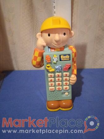 Vintage phone toy Bob the builder 1990 - 1.Limassol, Limassol