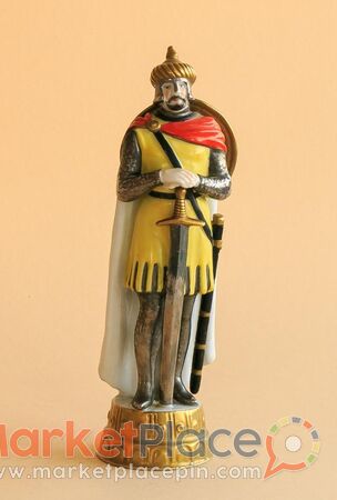 Porcelain figurine knight aelteste volkstedt germany - Paphos, Paphos