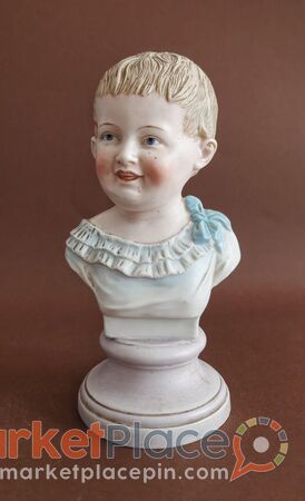 19th century porcelain figurine child ernst bohne sons germany - Paphos, Paphos