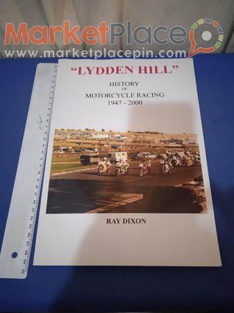 Rare book of lydden hill history of motorcycle racing by Ray Dixon. - 1.Limassol, Limassol