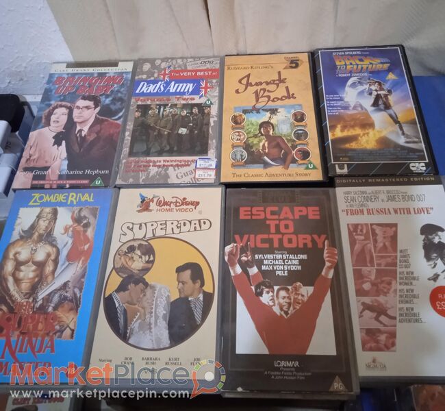 28 original English version video cassette VHS. - 1.Limassol, Limassol