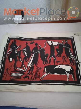6 korhogo African textile art. - 1.Limassol, Limassol