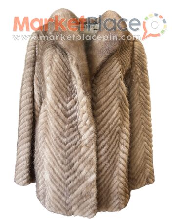 Golden brown mink fur coat - Nicosia, Nicosia