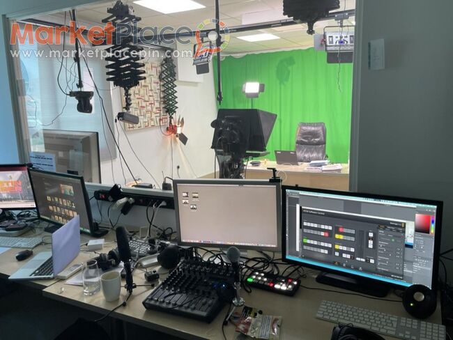 Greenscreen tv and streaming studio for rent - Limassol, Limassol