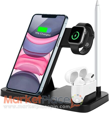 Wireless Travel Charger 4-in-1 fast charging 15w - 1.Limassol, Limassol