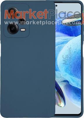 Redmi Note 12 5G Back Silicone Case Navy Blue - 1.Limassol, Limassol